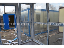 Блок-контейнер 4м, проходная, г.Ставрополь в Мантурове