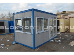 Блок-контейнер 4м, проходная, г.Ставрополь в Мантурове
