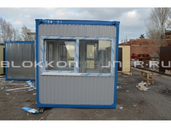 Блок-контейнер 4м, проходная, г.Ставрополь в Мантурове