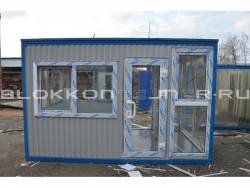 Блок-контейнер 4м, проходная, г.Ставрополь в Мантурове
